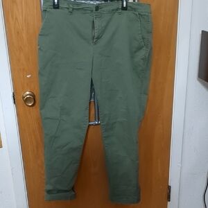 Women Gap Green Pants